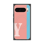 Premium Square Case with Pixelsnap［ Original - initial color line - Y pink ］
