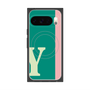 Premium Square Case with Pixelsnap［ Original - initial color line - Y green ］