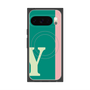 Premium Square Case with Pixelsnap［ Original - initial color line - Y green ］