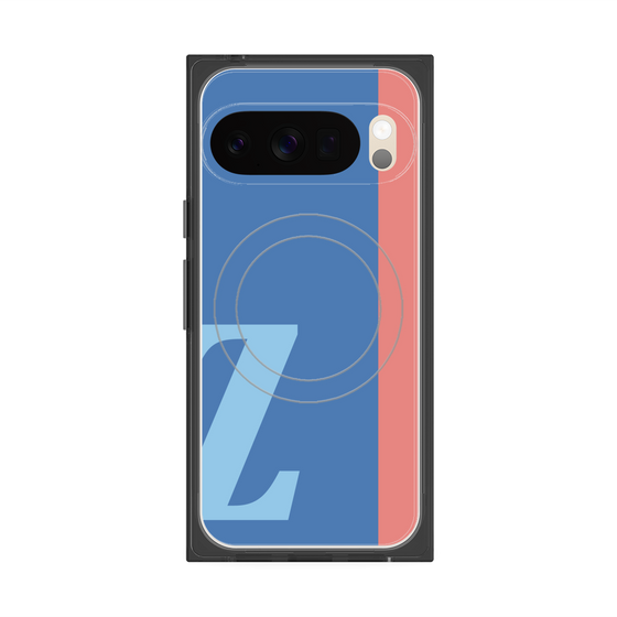 Premium Square Case with Pixelsnap［ Original - initial color line - Z blue ］