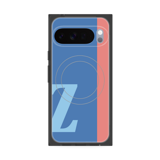 Premium Square Case with Pixelsnap［ Original - initial color line - Z blue ］