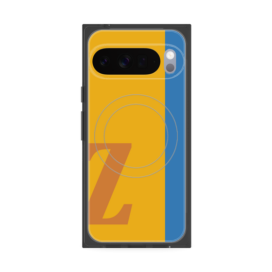 Premium Square Case with Pixelsnap［ Original - initial color line - Z orange ］