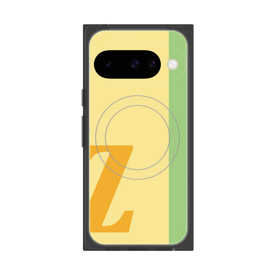 Premium Square Case with Pixelsnap［ Original - initial color line - Z yellow ］