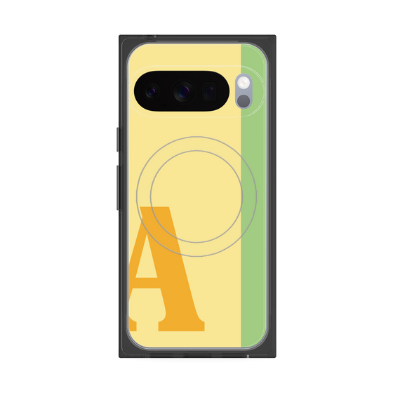 Premium Square Case with Pixelsnap［ Original - initial color line - A yellow ］