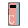 Premium Square Case with Pixelsnap［ Original - initial color line - C pink ］