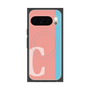 Premium Square Case with Pixelsnap［ Original - initial color line - C pink ］