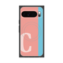 Premium Square Case with Pixelsnap［ Original - initial color line - C pink ］