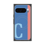 Premium Square Case with Pixelsnap［ Original - initial color line - C blue ］