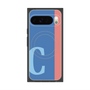 Premium Square Case with Pixelsnap［ Original - initial color line - C blue ］