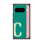 Premium Square Case with Pixelsnap［ Original - initial color line - C green ］