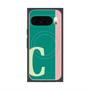 Premium Square Case with Pixelsnap［ Original - initial color line - C green ］
