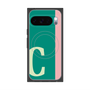 Premium Square Case with Pixelsnap［ Original - initial color line - C green ］