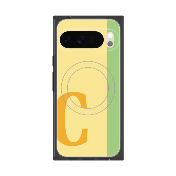 Premium Square Case with Pixelsnap［ Original - initial color line - C yellow ］