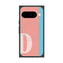 Premium Square Case with Pixelsnap［ Original - initial color line - D pink ］