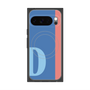 Premium Square Case with Pixelsnap［ Original - initial color line - D blue ］