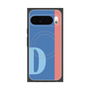 Premium Square Case with Pixelsnap［ Original - initial color line - D blue ］