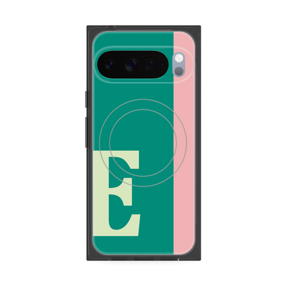 Premium Square Case with Pixelsnap［ Original - initial color line - E green ］