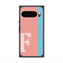 Premium Square Case with Pixelsnap［ Original - initial color line - F pink ］