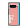 Premium Square Case with Pixelsnap［ Original - initial color line - F pink ］