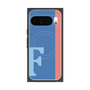 Premium Square Case with Pixelsnap［ Original - initial color line - F blue ］