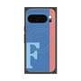 Premium Square Case with Pixelsnap［ Original - initial color line - F blue ］