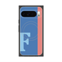 Premium Square Case with Pixelsnap［ Original - initial color line - F blue ］