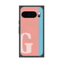 Premium Square Case with Pixelsnap［ Original - initial color line - G pink ］