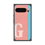 Premium Square Case with Pixelsnap［ Original - initial color line - G pink ］