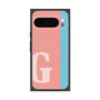 Premium Square Case with Pixelsnap［ Original - initial color line - G pink ］