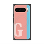Premium Square Case with Pixelsnap［ Original - initial color line - G pink ］