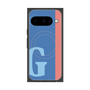 Premium Square Case with Pixelsnap［ Original - initial color line - G blue ］