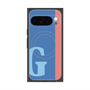 Premium Square Case with Pixelsnap［ Original - initial color line - G blue ］