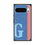 Premium Square Case with Pixelsnap［ Original - initial color line - G blue ］
