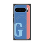 Premium Square Case with Pixelsnap［ Original - initial color line - G blue ］