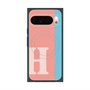 Premium Square Case with Pixelsnap［ Original - initial color line - H pink ］