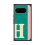 Premium Square Case with Pixelsnap［ Original - initial color line - H green ］