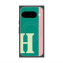 Premium Square Case with Pixelsnap［ Original - initial color line - H green ］