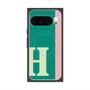Premium Square Case with Pixelsnap［ Original - initial color line - H green ］
