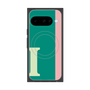 Premium Square Case with Pixelsnap［ Original - initial color line - I green ］
