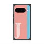 Premium Square Case with Pixelsnap［ Original - initial color line - J pink ］