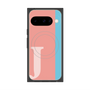 Premium Square Case with Pixelsnap［ Original - initial color line - J pink ］