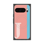 Premium Square Case with Pixelsnap［ Original - initial color line - J pink ］
