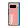 Premium Square Case with Pixelsnap［ Original - initial color line - J pink ］