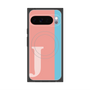 Premium Square Case with Pixelsnap［ Original - initial color line - J pink ］