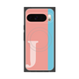 Premium Square Case with Pixelsnap［ Original - initial color line - J pink ］