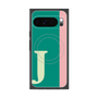 Premium Square Case with Pixelsnap［ Original - initial color line - J green ］