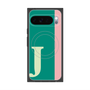 Premium Square Case with Pixelsnap［ Original - initial color line - J green ］