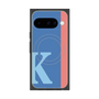 Premium Square Case with Pixelsnap［ Original - initial color line - K blue ］