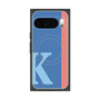 Premium Square Case with Pixelsnap［ Original - initial color line - K blue ］