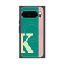 Premium Square Case with Pixelsnap［ Original - initial color line - K green ］